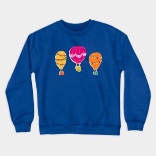 Hot Air Balloons Crewneck Sweatshirt